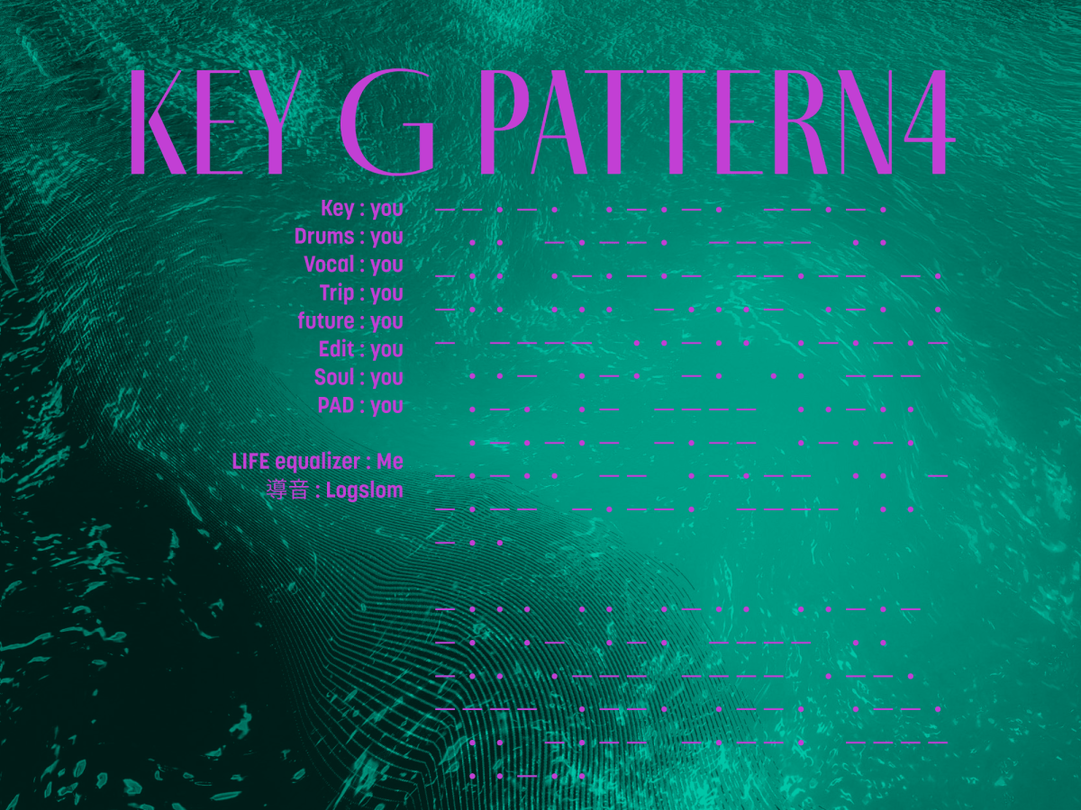 New Drop 「Key G pattern4」-&nbsp;lmonor